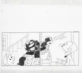 J. Carlos, Sem Título, guache e nanquim sobre papel