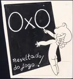 0 x 0 - Resultado do Jogo by J. Carlos, guache e nanquim sobre papel, offered Jun 2021