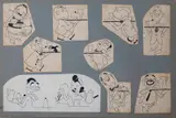 Garçons by J. Carlos, nanquim sobre papel, offered Jun 2021