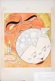 Alô Alô - A Lua e o sol - Revista Careta 1 março de 1946 by J. Carlos, aquarela e nanquim sobre papel, offered Jun 2021