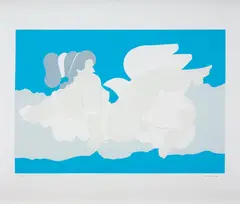 Vênus Com Pássaro by Milton Dacosta, serigrafia, offered May 2021