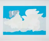 Milton Dacosta, Vênus Com Pássaro, serigrafia
