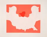 Milton Dacosta, Duas Mulheres, serigrafia