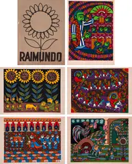 O Profeta Raimundo - Álbum com 5 Serigrafias by Raimundo de Oliveira, serigrafia, offered May 2021