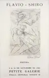 Flavio Shiro, Cartaz da Exposição do Artista na Petite Galerie