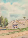 Casario by Pedro De Orleans E Bragança, aquarela sobre cartão, offered May 2021