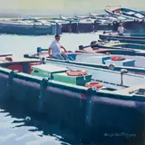Sérgio Bertoni, Marinha, 2003, óleo sobre tela