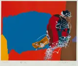 Manabu Mabe, Briza de Primavera, 1987, serigrafia