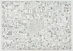 León Ferrari, Sem Título, 1986, litografia