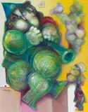Alexandre Rapoport, Uma Pequena Sonata, 2010, acrílica sobre tela