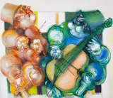 Alexandre Rapoport, Concerto Duplo, 2006, óleo sobre tela