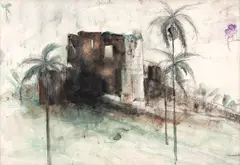 Abarebebe by Evandro Carlos Jardim, nanquim e aquarela, offered May 2021