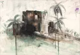 Abarebebe by Evandro Carlos Jardim, nanquim e aquarela, offered May 2021
