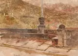 Henrique Bernardelli, Paisagem com Casarios