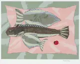 Chen Kong Fang, Peixes, serigrafia