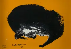 Sem Título by Manabu Mabe, 1975, serigrafia, offered May 2021