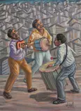Sérgio Vidal, Chora Cavaco, 2016, acrílica sobre tela