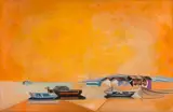 Jenner Augusto, Porto dos Mastros - Bahia, 1976, óleo sobre tela