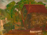 Ranchinho, Paisagem com Casa, 1986, óleo sobre tela