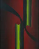 Waldemar da Costa, Composição, 1968, óleo sobre tela