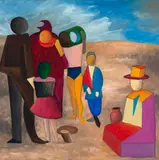 Antonio Peticov, Os Acrobatas (Lebatelens de Picasso)