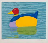 Gustavo Rosa, Pato, 1993, serigrafia