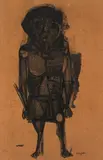 Figura by Aldemir Martins, 1959, nanquim sobre papel, offered May 2021