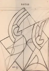 Sem Título by Leopoldo Raimo, 1956, nanquim, aquarela e caneta hidrográfica sobre papel, offered May 2021