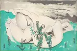 Cícero Dias, Repouso - Série Suite Pernambucana, litogravura