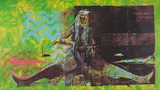 Alex Flemming, Sereia, 1985, acrílico sobre tela