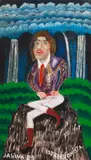 Expressionista by José Antônio da Silva, 1989, óleo sobre tela, offered May 2021
