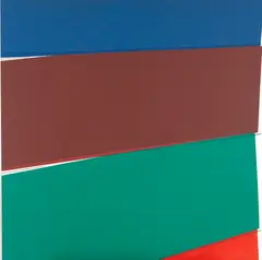 Quatro Pinceladas by Abelardo Zaluar, 1986, vinil sobre tela colada em madeira, offered May 2021