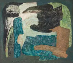 Sem Título by Jandyra Waters, 1964, óleo sobre tela, offered May 2021