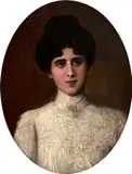 Karl Ernst Papf, Figura Feminina, óleo sobre tela