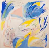 Ana Horta, Blue, 1984, acrílica sobre tela