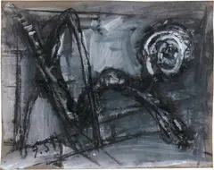 Sem Título by Flavio Shiro, técnica mista sobre cartão, offered May 2021