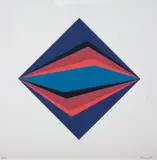 Hércules Barsotti, Abertura Azul, serigrafia