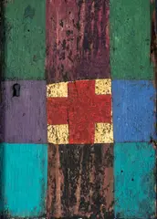 Portas by Gonçalo Ivo, 1991, óleo sobre madeira, offered May 2021