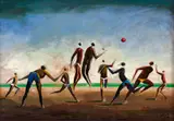 Carybé, Futebol na Praia