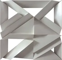 Sem Título by Emanoel Araujo, 2018, escultura em madeira monocromada, offered May 2021
