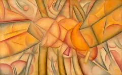 Sem Título by Antonio Henrique Amaral, óleo sobre tela, offered May 2021