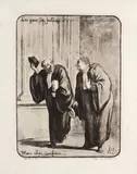 Honoré Daumier, Mon Cher Confere Gens de Justice, gravura em metal