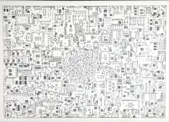 León Ferrari, Sem Título, 1986, litografia