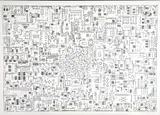 León Ferrari, Sem Título, 1986, litografia