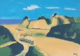 Bramante Buffoni, Caminho para o Mar, 1982, óleo sobre tela