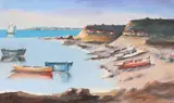 Jenner Augusto, Morro da Sereia - Bahia, 1984, óleo sobre tela