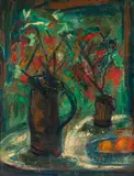 Vaso com Flores by Tadashi Kaminagai, óleo sobre tela, offered Mar 2021