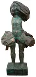 Figueiredo Sobral, Bailarina, escultura em bronze