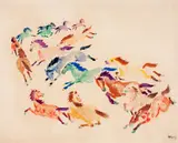 Yoshiya Takaoka, Cavalos