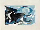 Giacomo Balla, Sem Título, 1923, serigrafia